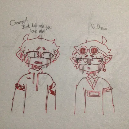 my lil dnf drawing