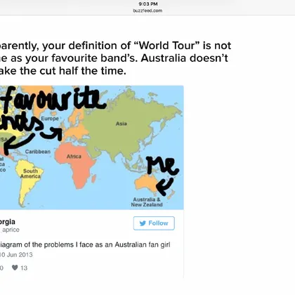 Problems only Australians understand (BuzzFeed)