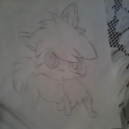 drwing a fox tomorrow ill color it (do not counts still!)