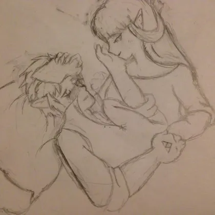 Bean drew a thing. Judgy-Judgy?