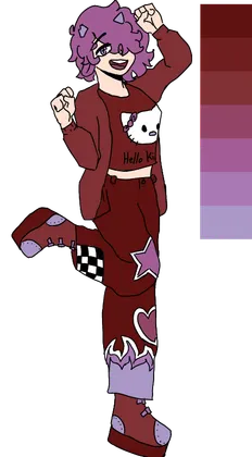 almost done! just gotta do shading and outlines
