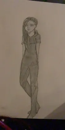 I drew me
