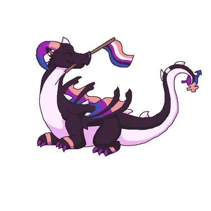 Genderfluid dragon.. DEPLOY!