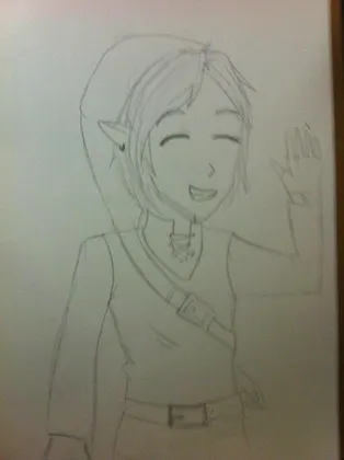 I drew Link