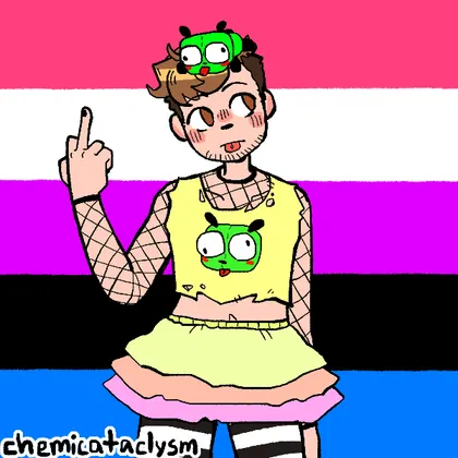 This is Poe he/she as a Femboy