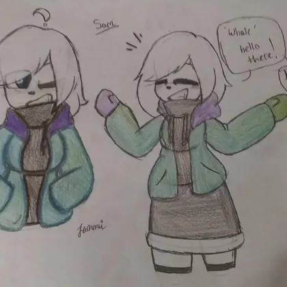 Here she is