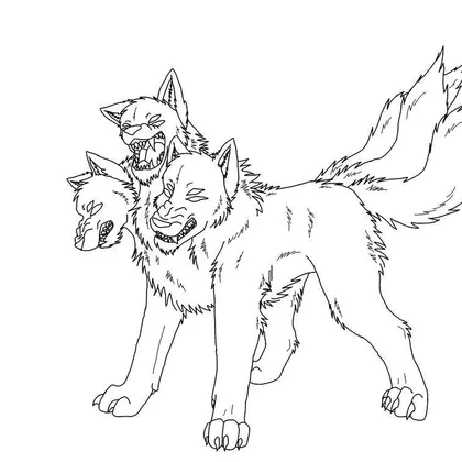 Rose's demon dog(when they are older)