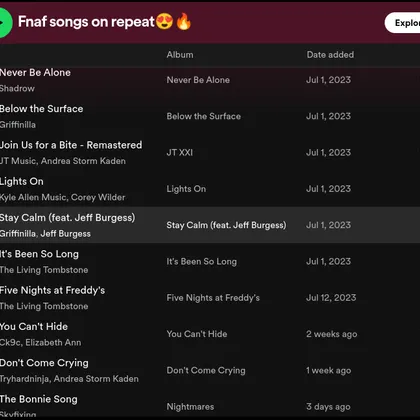 my playlist 🥹