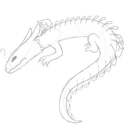 who needs sleep when you can make a lizard OC