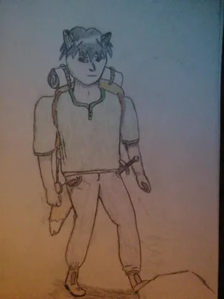 This is my Impure OC drawing attempt...