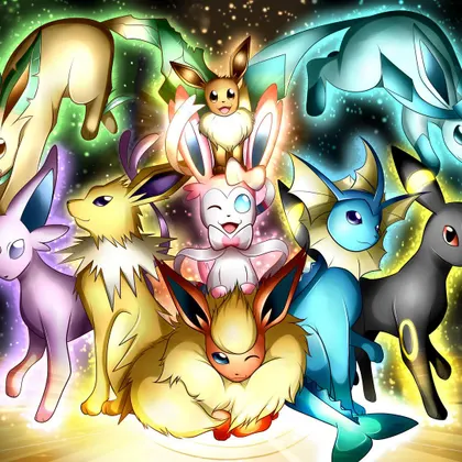 All the Eeveelutoins