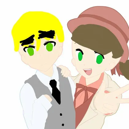 The english couple (me:Australia your faking your english! >:V)