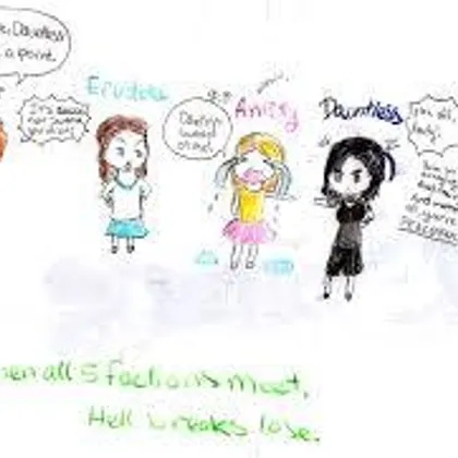 When all 5 factions meet... HELL BREAKS LOOSE!