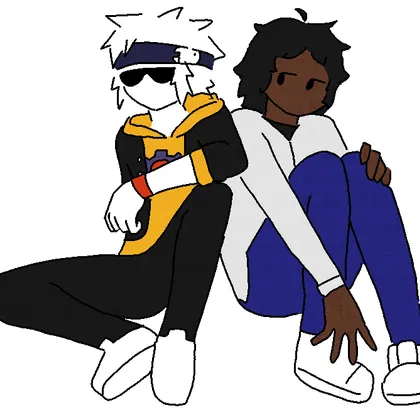 Me nd Idris' oc in sk8 cos😋