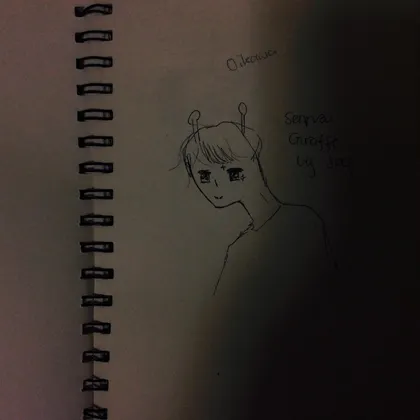 Senpai giraffe strikes again...