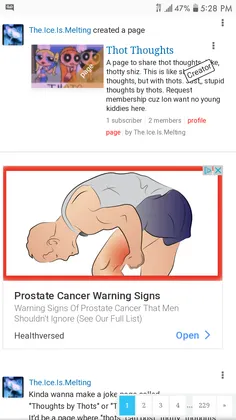 Doubles as a weird ad but I thought he was stroking his pp