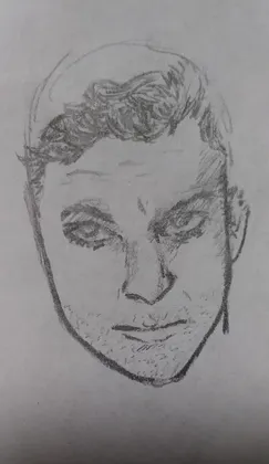 I tried drawing Dexter earlier and then quit ??