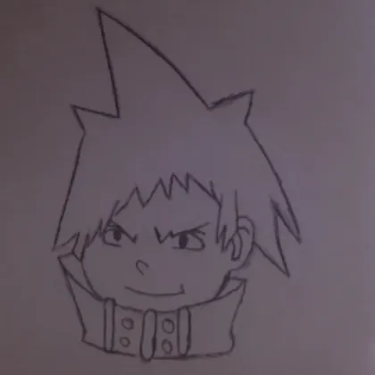 Look at my amazing drawing of Black Star!