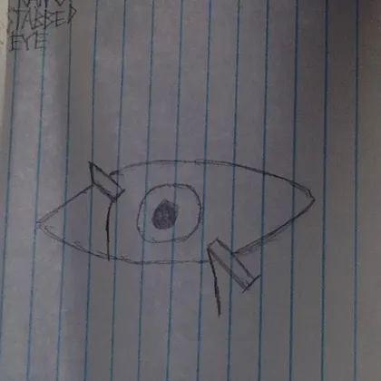 F is for Frank who was stabbed in the eye