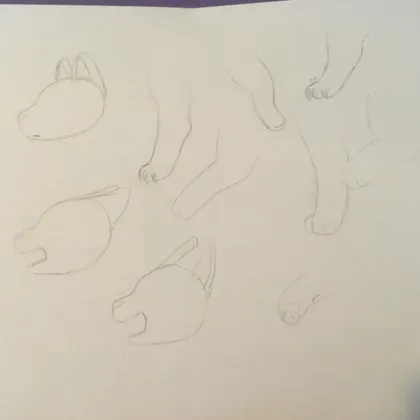 it's light as heck, but some cat doodles