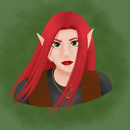 Drawing of Salaniea I made on Valentine's Day