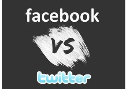 Twitter or Facebook? Twitter or Facebook?