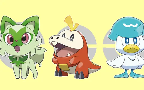 Which Ninth Generation Starter Pokemon?