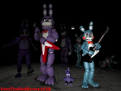 What your favorit type of Bonnie? (In the game)