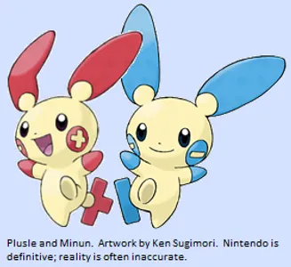 Minun or Plusle? (Pokemon)