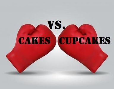 Cake Vs. Cupcakes Cake Vs. Cupcakes