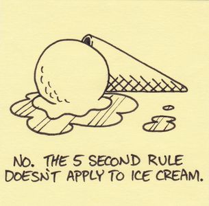 Do you believe in the 5 second rule? Do you believe in the 5 second rule?