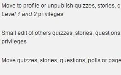Which moderator levels should be available for users ? (gain using the reputation / privileges system) Which moderator levels should be available for users ? (gain using the reputation / privileges system)