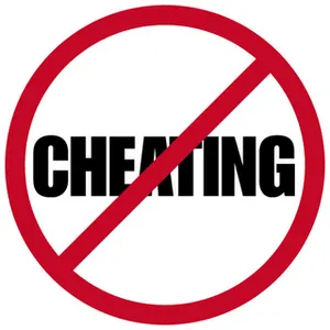 Is it okay to cheat? (no it's not) Is it okay to cheat? (no it's not)