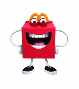 What do you think of McDonalds new mascot happy?