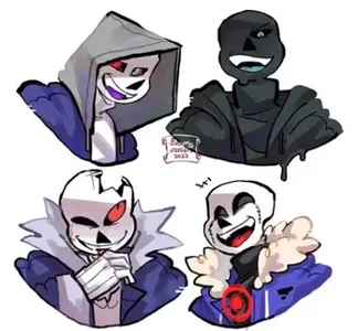 What should the bad sanses do as a challenge?(i'm writing a story with the bad sanses, most voted in 3 weeks will be the one)