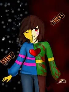 are you chara or frisk? (1)