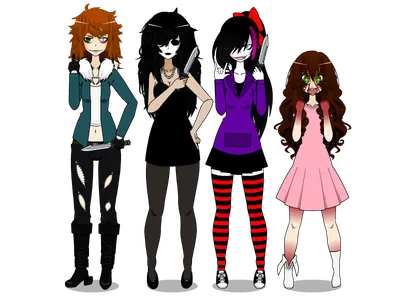 Which Creepypasta girl would befriend you? Which Creepypasta girl would befriend you?