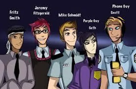 Which FNaF Night Guards are you ?