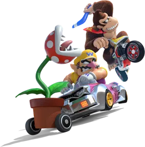Wario VS Donkey Kong!