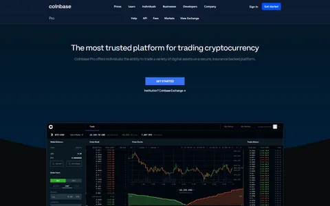 Coinbase Pro Login | Trusted Crypto Trading Platform