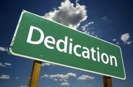Dedication Dedication