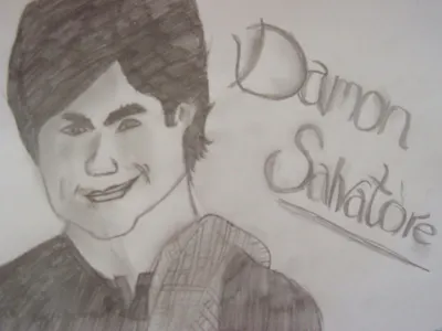 Please can you tell me if my picture of Damon Salvatore is actually good? I drew this yesterday in front of Don't tell the bride please can you tell me what you think truthfully and any tips would be great thanks xxxxx Personally I think its fine but not brill ... how can Improve it going to look at comments tonight Please can you tell me if my picture of Damon Salvatore is actually good? I drew this yesterday in front of Don't tell the bride please can you tell me what you think truthfully and any tips would be great thanks xxxxx Personally I think its fine but not brill ... how can Improve it going to look at comments tonight
