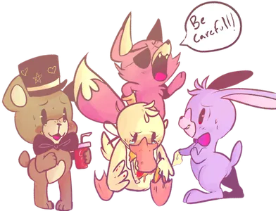 Who here likes FNAF? I know I do! Okay, I'm not one for horror, but I LOVE Five Nights at Freddy's and Five Nights at Freddy's 2. I don't know why, but it's just facinating to me! Your thoughts?