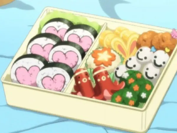 The person that has a crush on Senpai made him lunch what will you do?