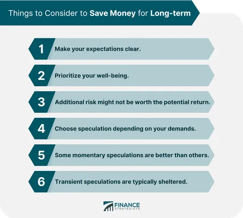 How do you approach saving money for the future?