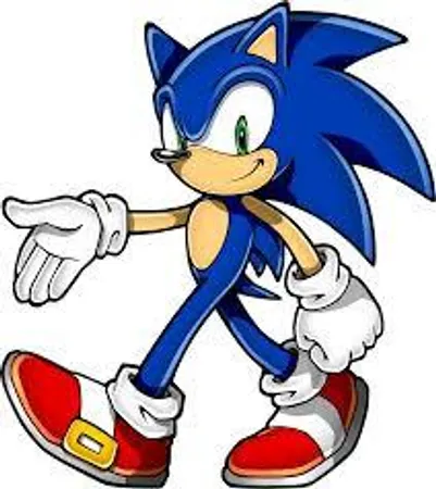 You land you in a jungle, Someone comes and says hi, its sonic. He SAYS WELCOME AND HI to you. Lends you a hand. You..