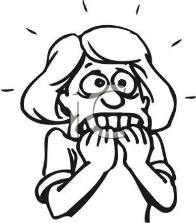 Your best friend has recently been biting her nails in class. You notice what do you do!