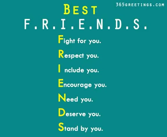 Who's you're best friend?