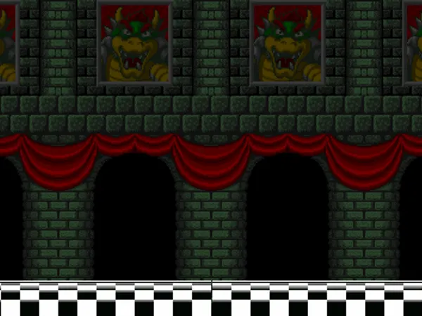 Would you enter Bowser's Castle and save the Princess?