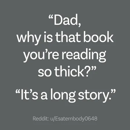 What is your favorite "dad joke"?